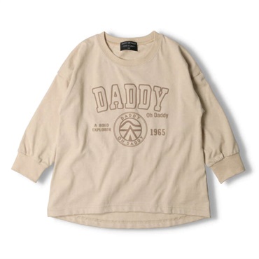 フロッキープリントTシャツ トップス｜子供服・ベビー服の通販
