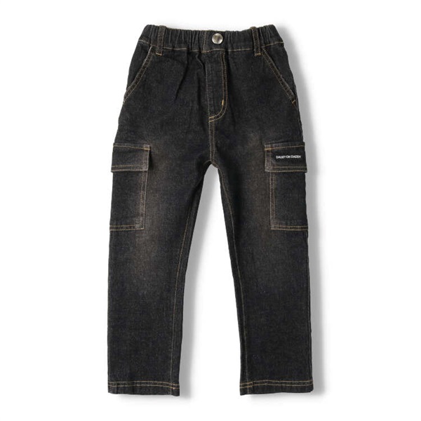 トミカ】デニムテーパードカーゴパンツ ロングパンツ｜子供服