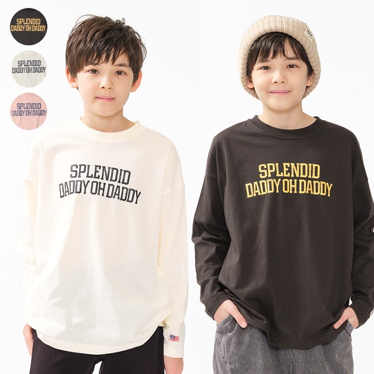 *【WEB限定】ロゴプリント長袖Tシャツ