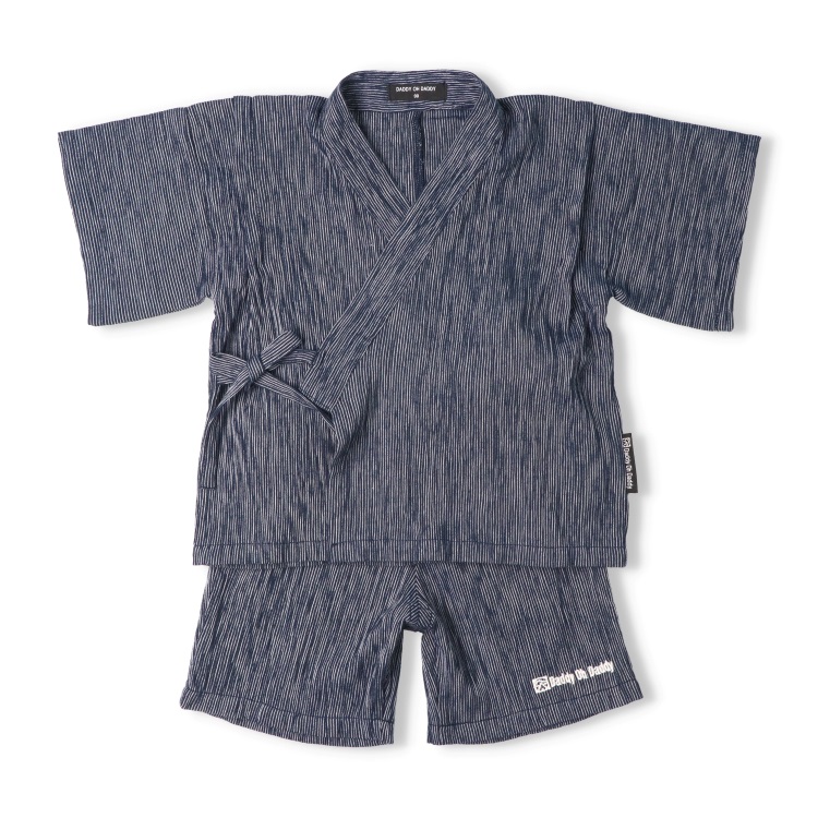 無地甚平(ネイビー-130cm)