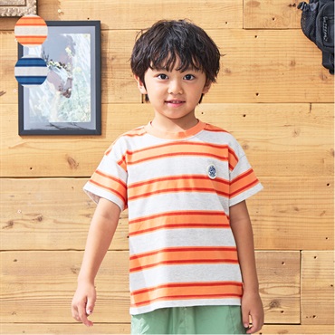 ボーダー半袖Tシャツ
