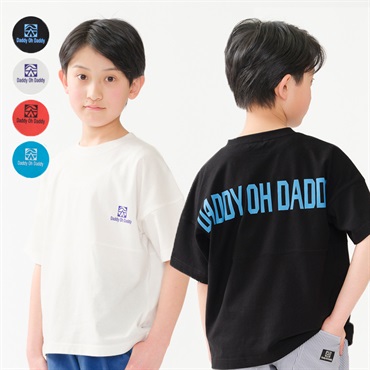 ロゴバックプリント半袖Tシャツ