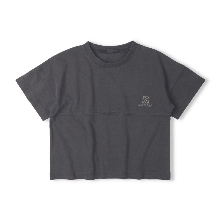 バックプリント半袖Tシャツ(ブラック-160cm)