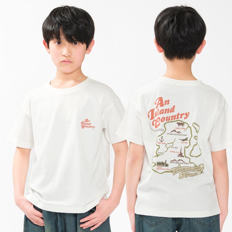 発泡バックプリント半袖Tシャツ 半袖Tシャツ｜子供服・ベビー服の通販