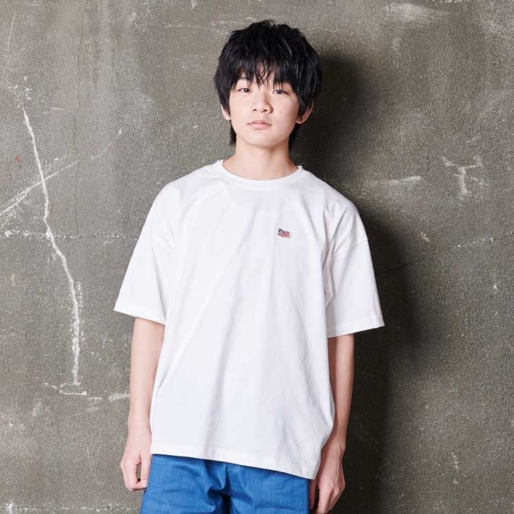 【WEB限定】バックプリント半袖Tシャツ(オフホワイト-160cm)