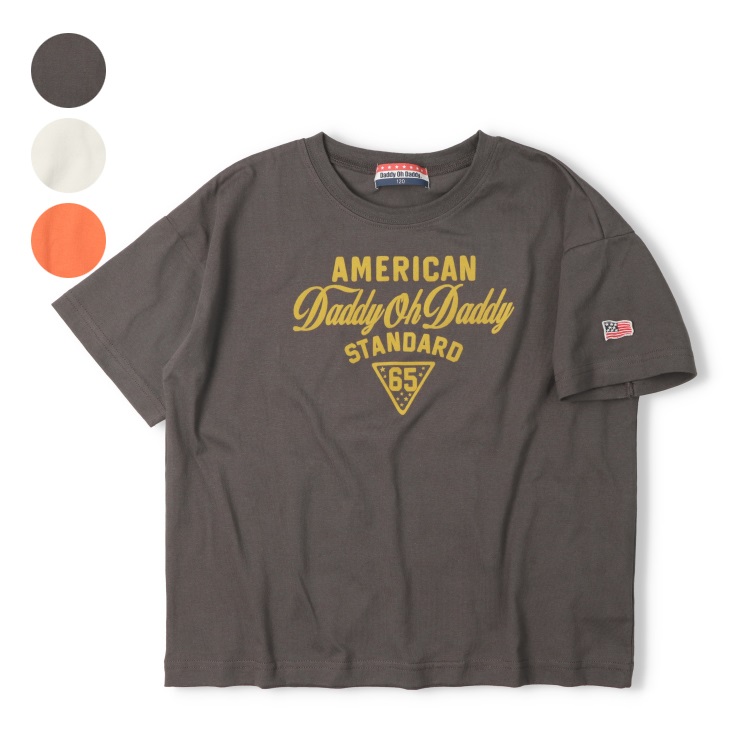 *【WEB限定】フロッキープリント半袖Tシャツ