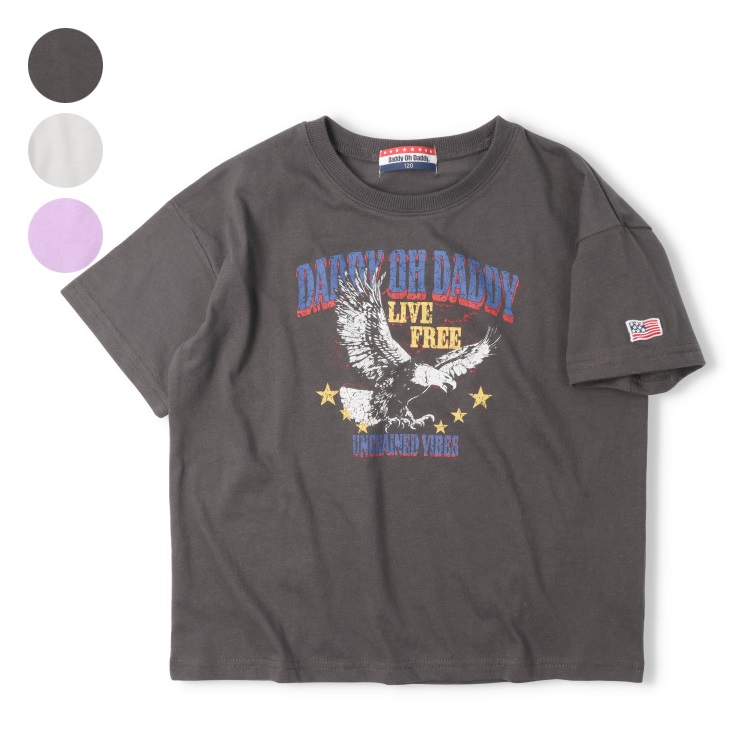 【WEB限定】かすれプリント半袖Tシャツ