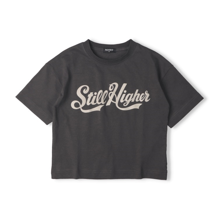 【WEB限定】ロゴプリント半袖Tシャツ(スミブラック-100cm)