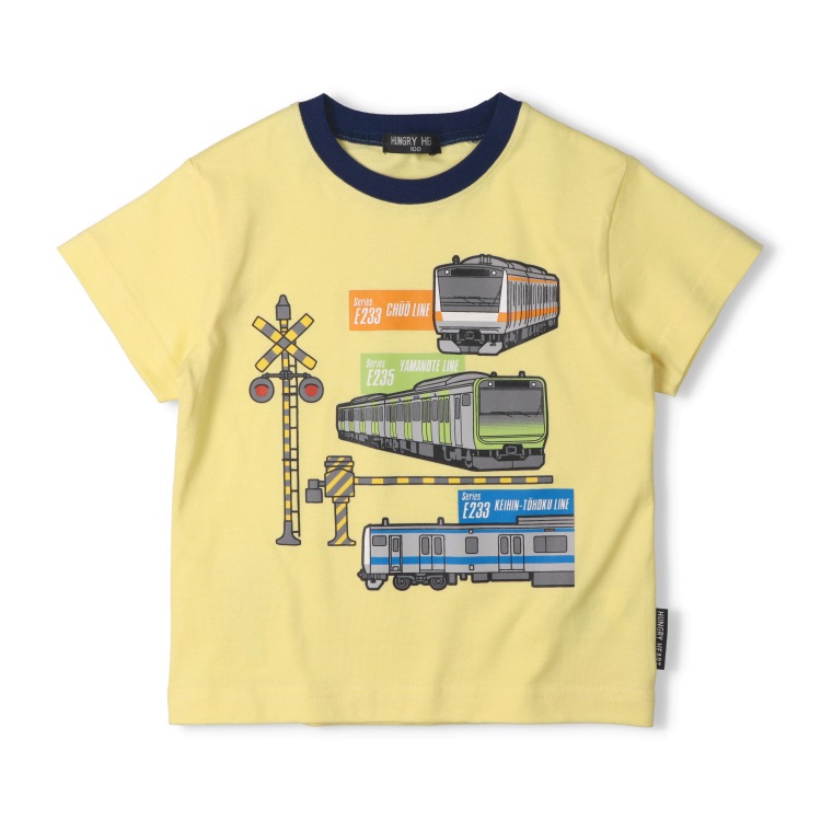 在来線電車プリント半袖Tシャツ 半袖Tシャツ｜子供服・ベビー服の通販