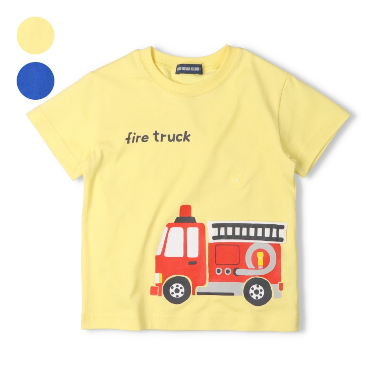 【WEB限定】消防車仕掛け半袖Tシャツ