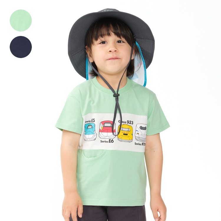 familiar 新幹線プリント Tシャツ JR東海リテイリング・プラス×familiar コラボレーション第4弾！東海道