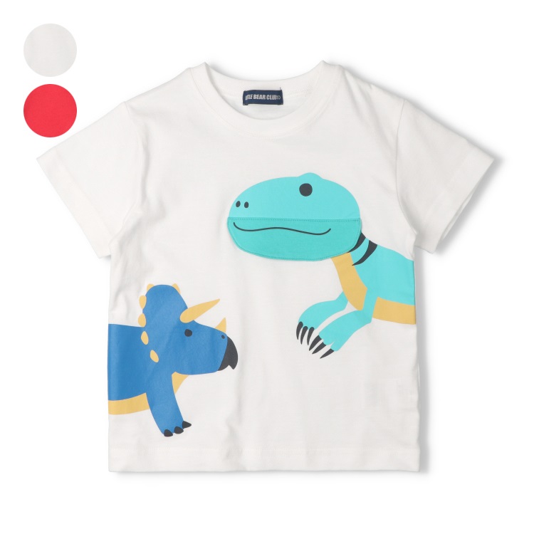 【WEB限定】恐竜仕掛け半袖Tシャツ