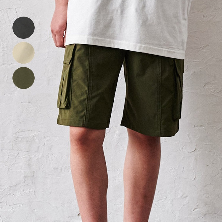 カーゴ5分丈ハーフパンツ