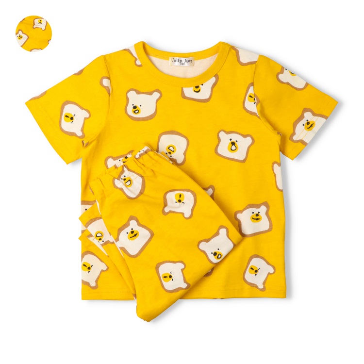 くま総柄半袖パジャマ