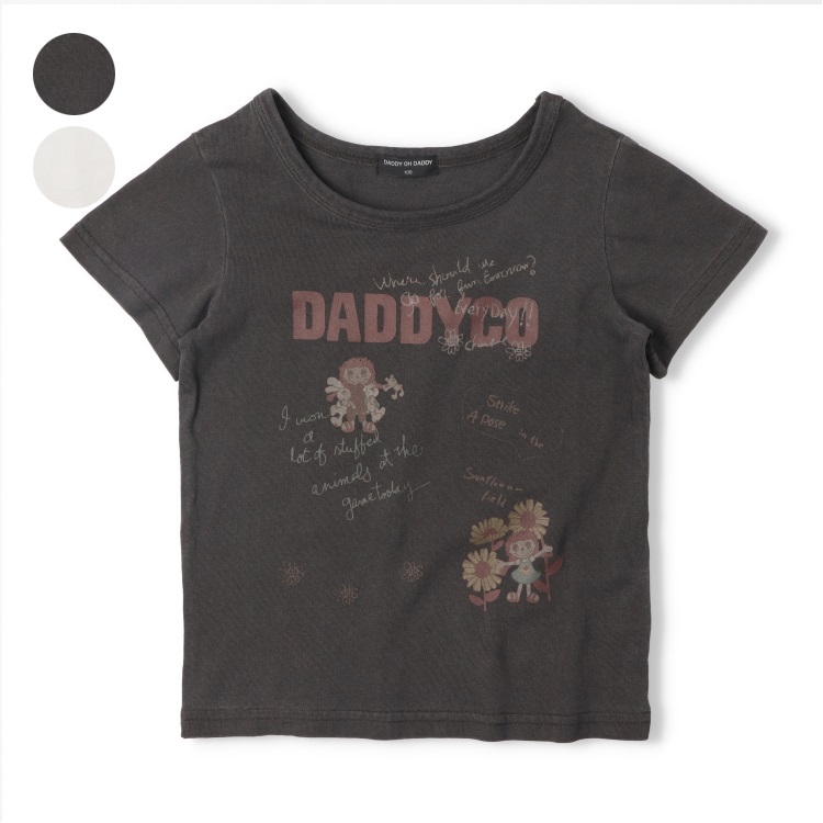 ダディコプリント半袖Tシャツ