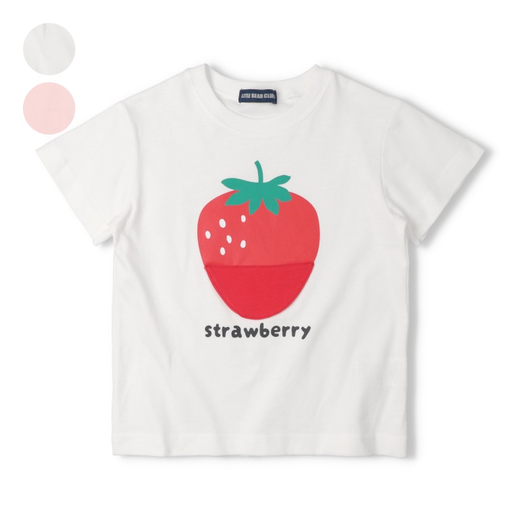 WEB限定】いちごうさぎ仕掛け半袖Tシャツ 半袖Tシャツ｜子供服