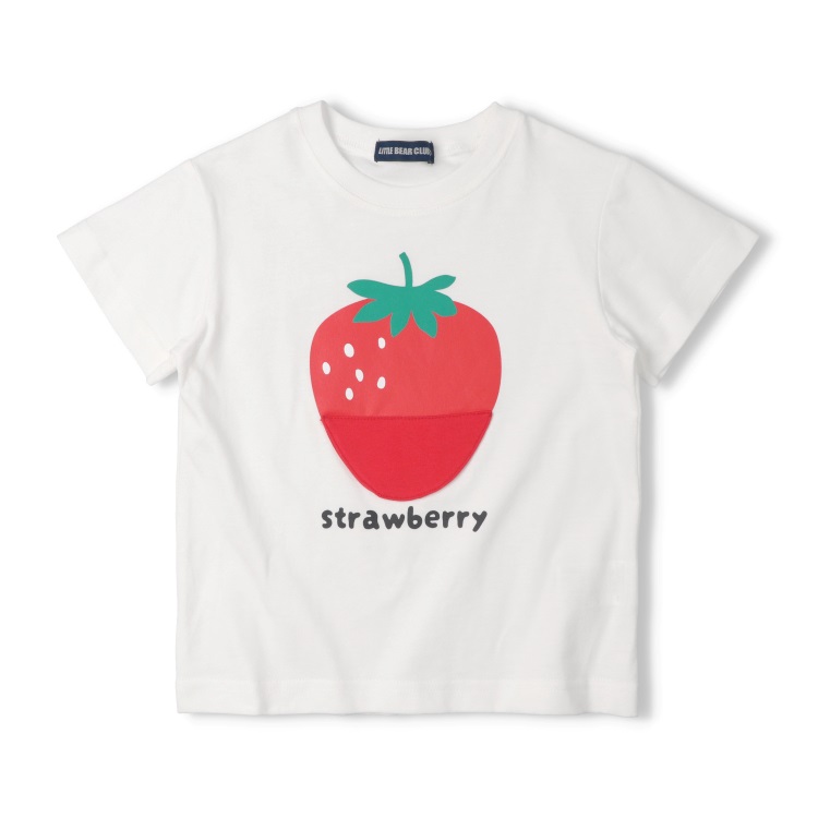 WEB限定】いちごうさぎ仕掛け半袖Tシャツ 半袖Tシャツ｜子供服
