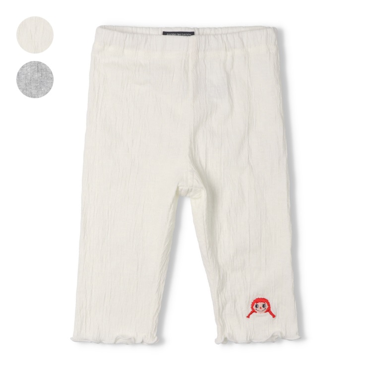 ダディコ刺繍6分丈レギンス