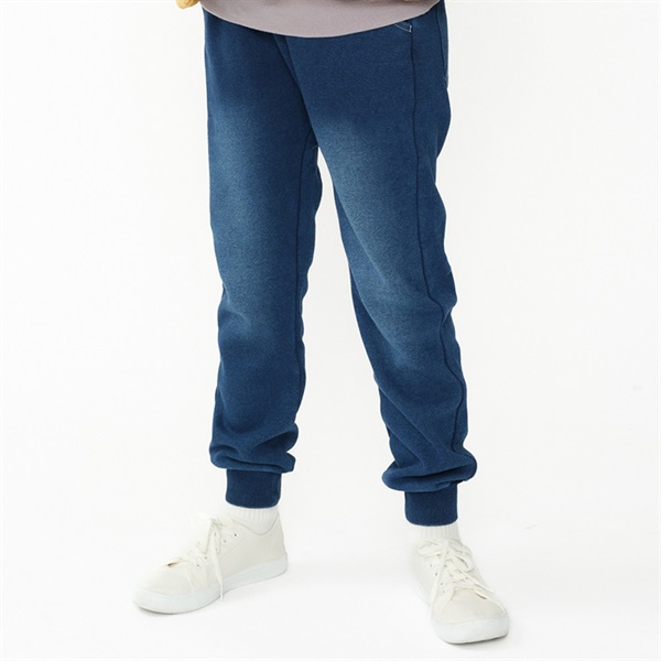 爆温】デニム風裏起毛パンツ(140-160cm) ロングパンツ｜子供服