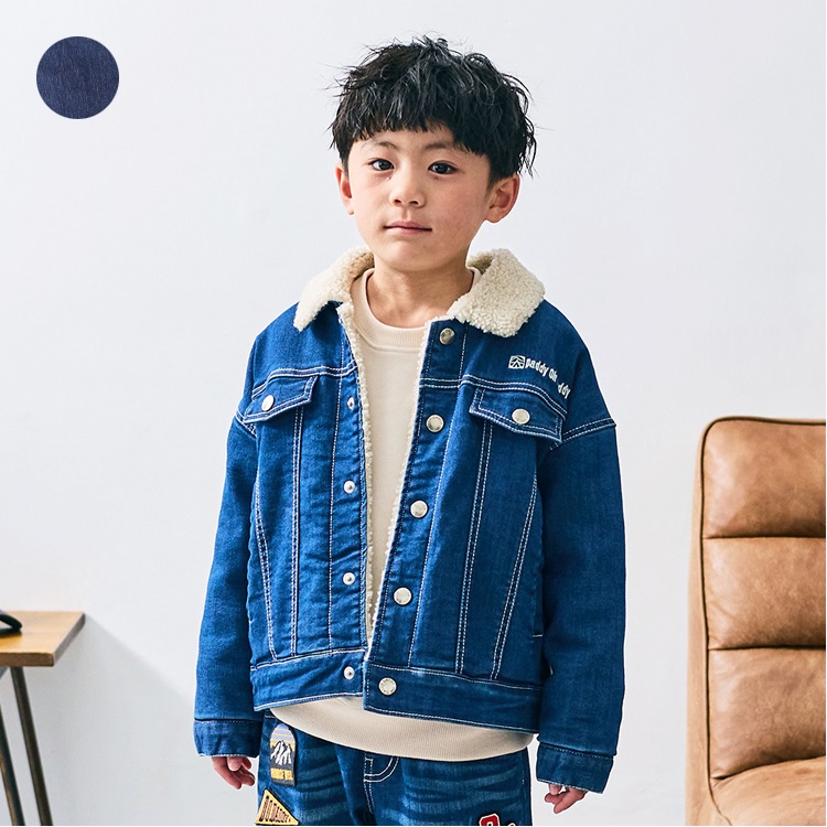 スード　裏ボアデニムジャケット　su_do denim jacket 裏ボア スード 裏ボアデニムジャケット su_do denim jacket 裏ボア