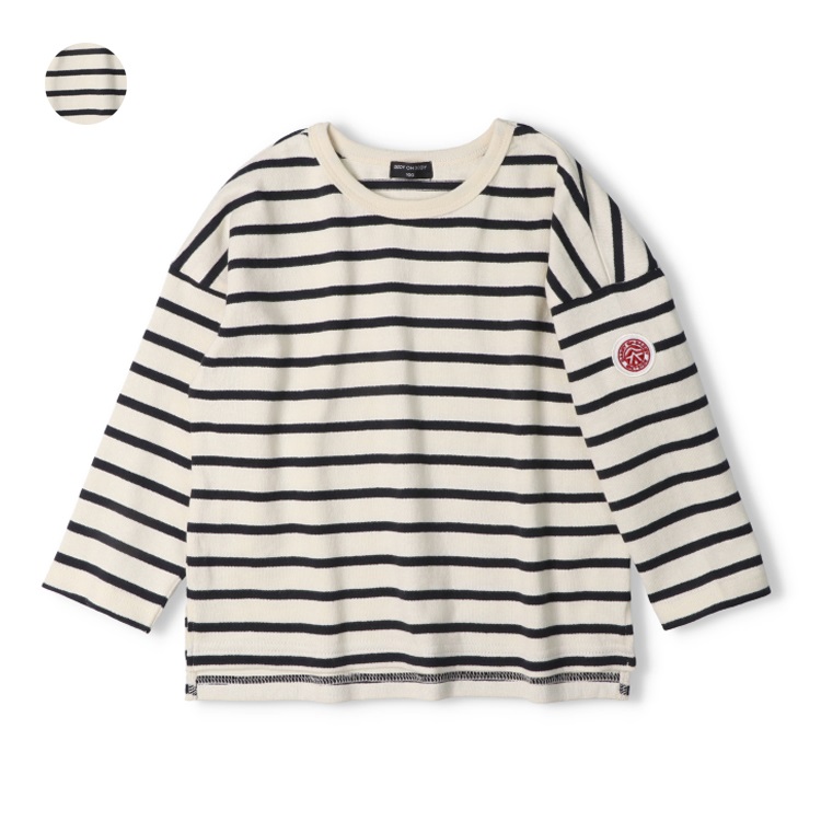 ボーダー長袖Tシャツ