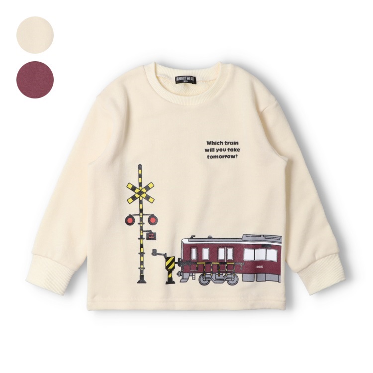 *【WEB限定】阪急電車裏毛トレーナー