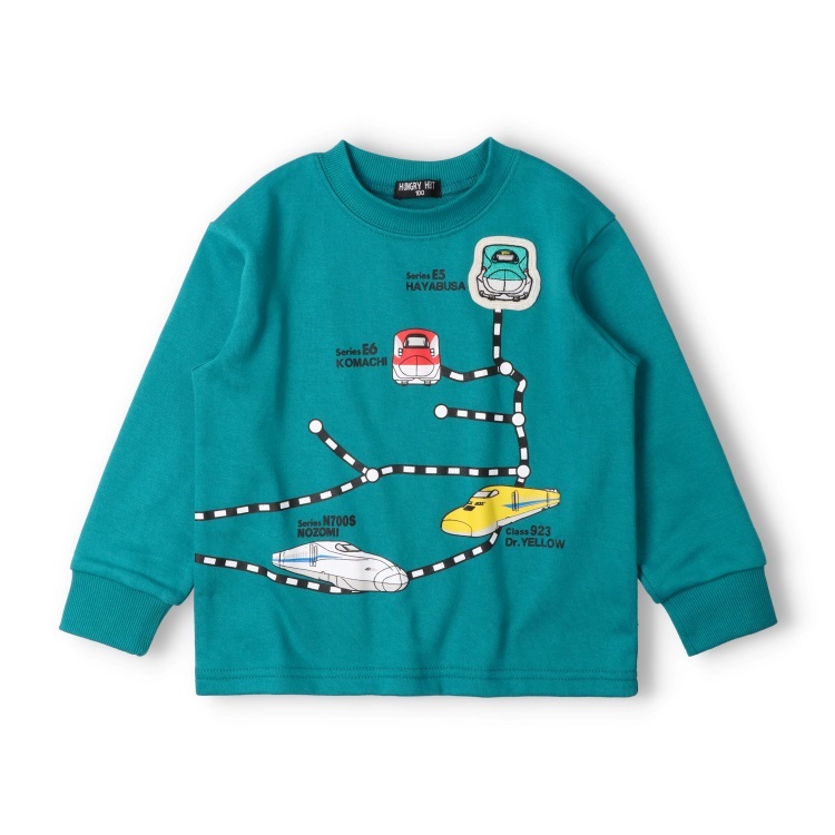 WEB限定】新幹線電車裏毛トレーナー トレーナー｜子供服・ベビー服の