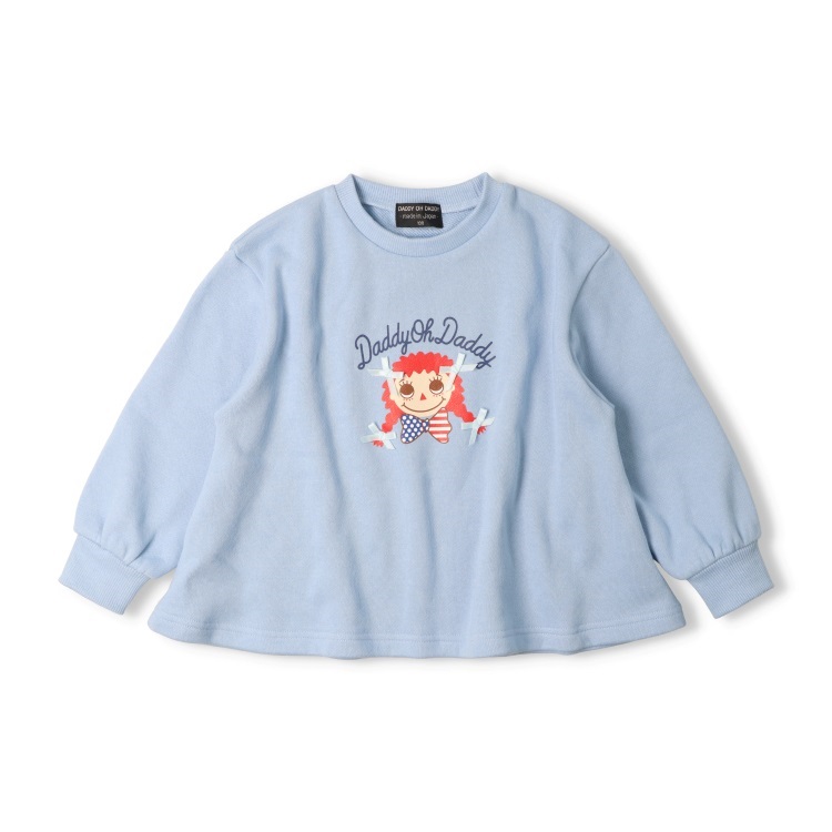 リボン付ダディコ裏毛トレーナー トレーナー｜子供服・ベビー服の通販