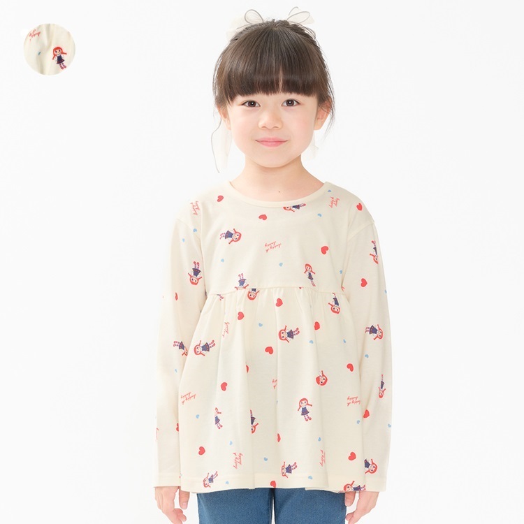 ダディコ総柄長袖Tシャツ