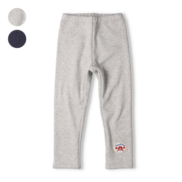 *【爆温】ダディコワッペン付き裏起毛レギンス