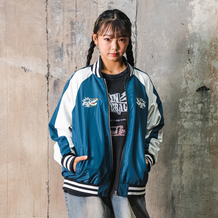 WEB限定】刺繍入りスカジャン ジャケット｜子供服・ベビー服の通販は