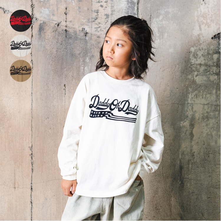 【WEB限定】フロッキープリント長袖Tシャツ