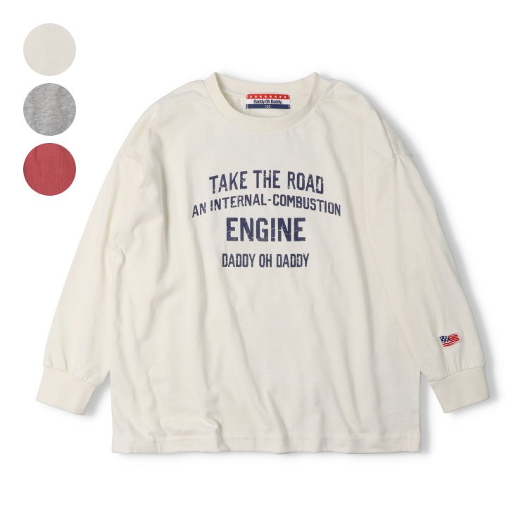 【WEB限定】ロゴプリント長袖Tシャツ