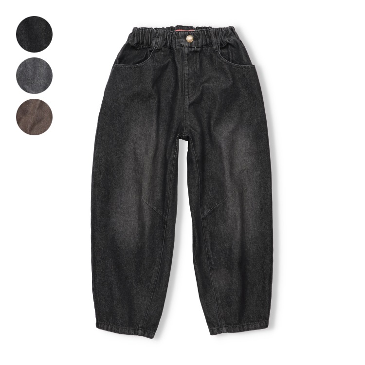 【WEB限定】バレルレッグデニムパンツ