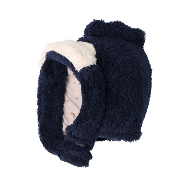 ボアフリース動物帽子(ペンギン-48cm)