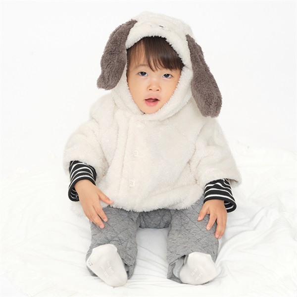 ネコ・イヌ・ウサギ・クマなりきりボアマント(イヌ-M)