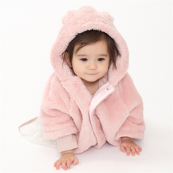 ネコ・イヌ・ウサギ・クマなりきりボアマント(ウサギ-M)