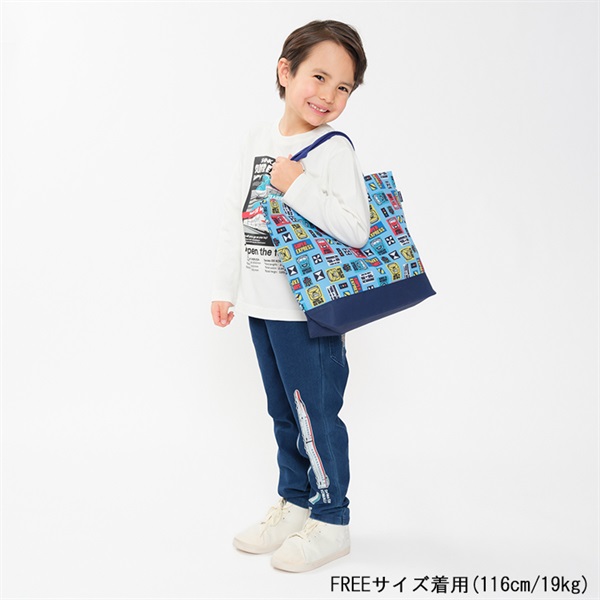 JR新幹線電車柄レッスンバッグ バッグ｜子供服・ベビー服の通販は