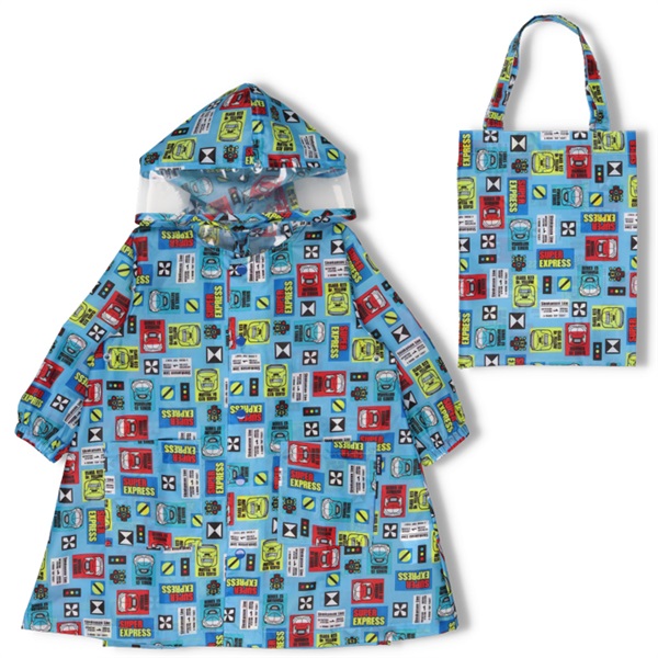 JR新幹線電車柄レインコート レイングッズ｜子供服・ベビー服の