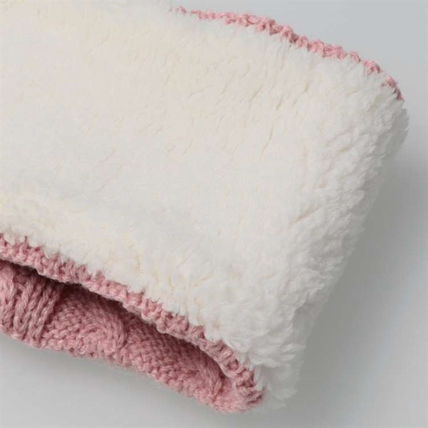 会員ランク別セール対象】ケーブル編スヌード・ネックウォーマー 雑貨