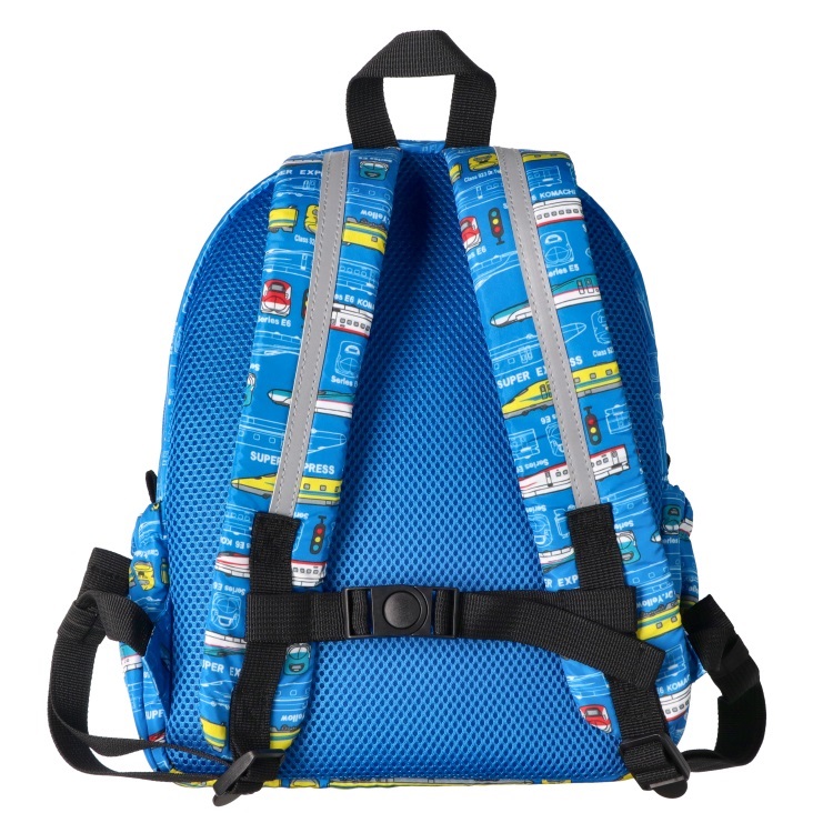 BABYMILO キャラクター柄リュック 青 BABYMILO キャラクター柄リュック 青 BABYMILO キャラクター柄