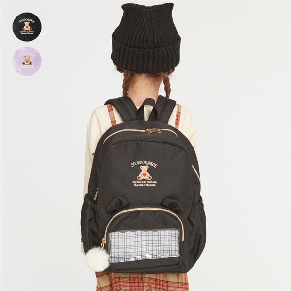 くま刺繍入り推し活リュック バッグ｜子供服・ベビー服の通販はこども