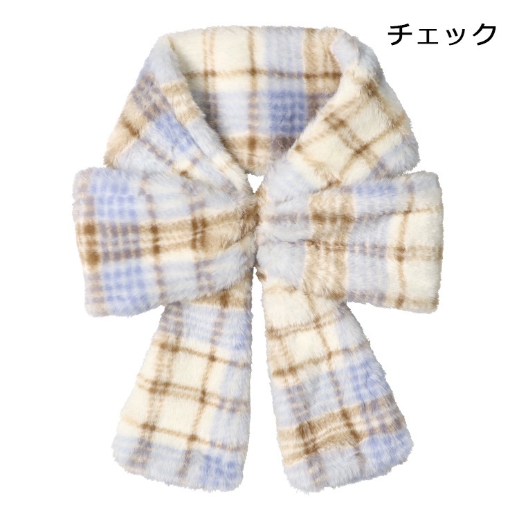 yori 2022AW もこもこリボンティペット ふわふわファーリボンティペット 雑貨｜子供服・ベビー服の通販は