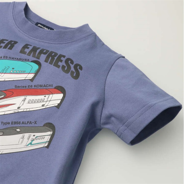 新幹線電車仕掛け踏切半袖Tシャツ 半袖Tシャツ｜子供服・ベビー服の