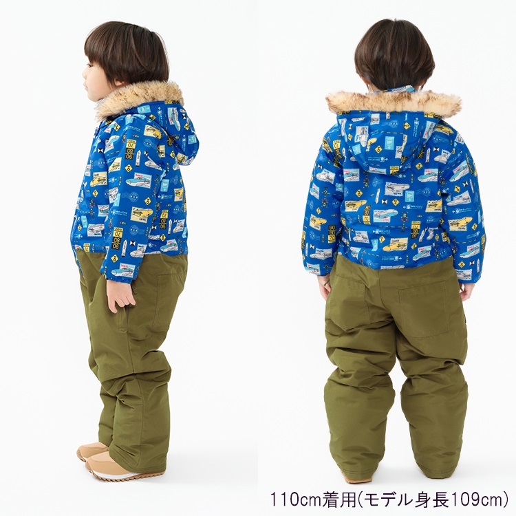 JR新幹線電車柄スノーコンビ スノー｜子供服・ベビー服の通販はこども