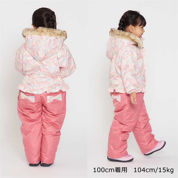 小花柄スノーコンビ スノー｜子供服・ベビー服の通販はこどもの森