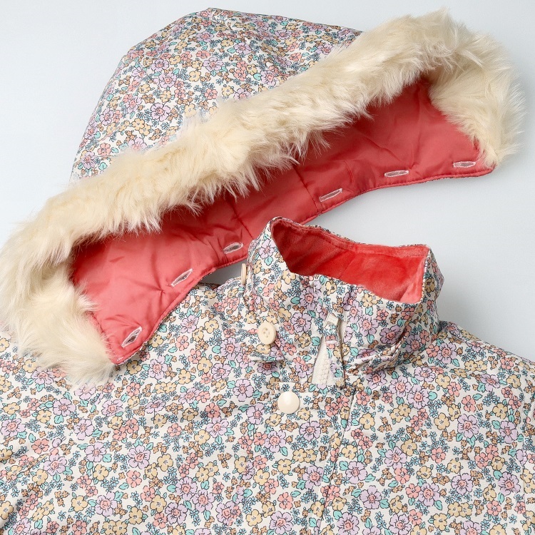 小花柄切替スノーコンビ スノー｜子供服・ベビー服の通販はこどもの森