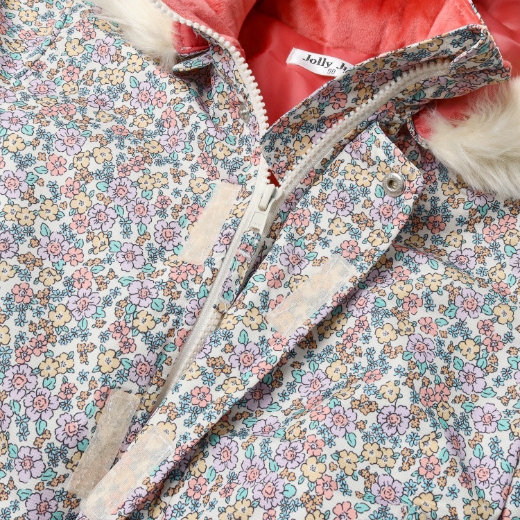 小花柄切替スノーコンビ スノー｜子供服・ベビー服の通販はこどもの森