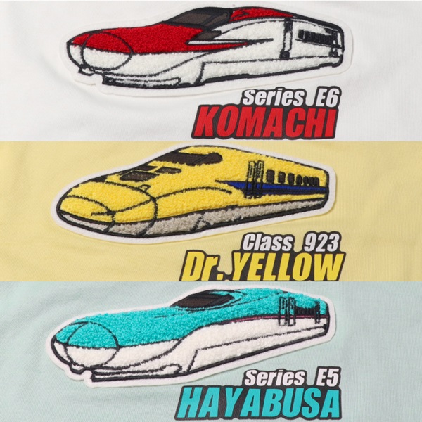 JR新幹線電車サガラ刺繍半袖Tシャツ 半袖Tシャツ｜子供服・ベビー服の