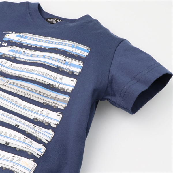 JR歴代新幹線電車プリント半袖Tシャツ 半袖Tシャツ｜子供服・ベビー服